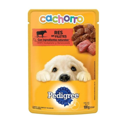 Pedigree cachorros s. res 100 gr