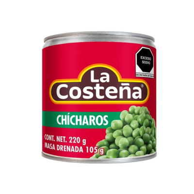 Chicharros nat. la costeña 220 gr