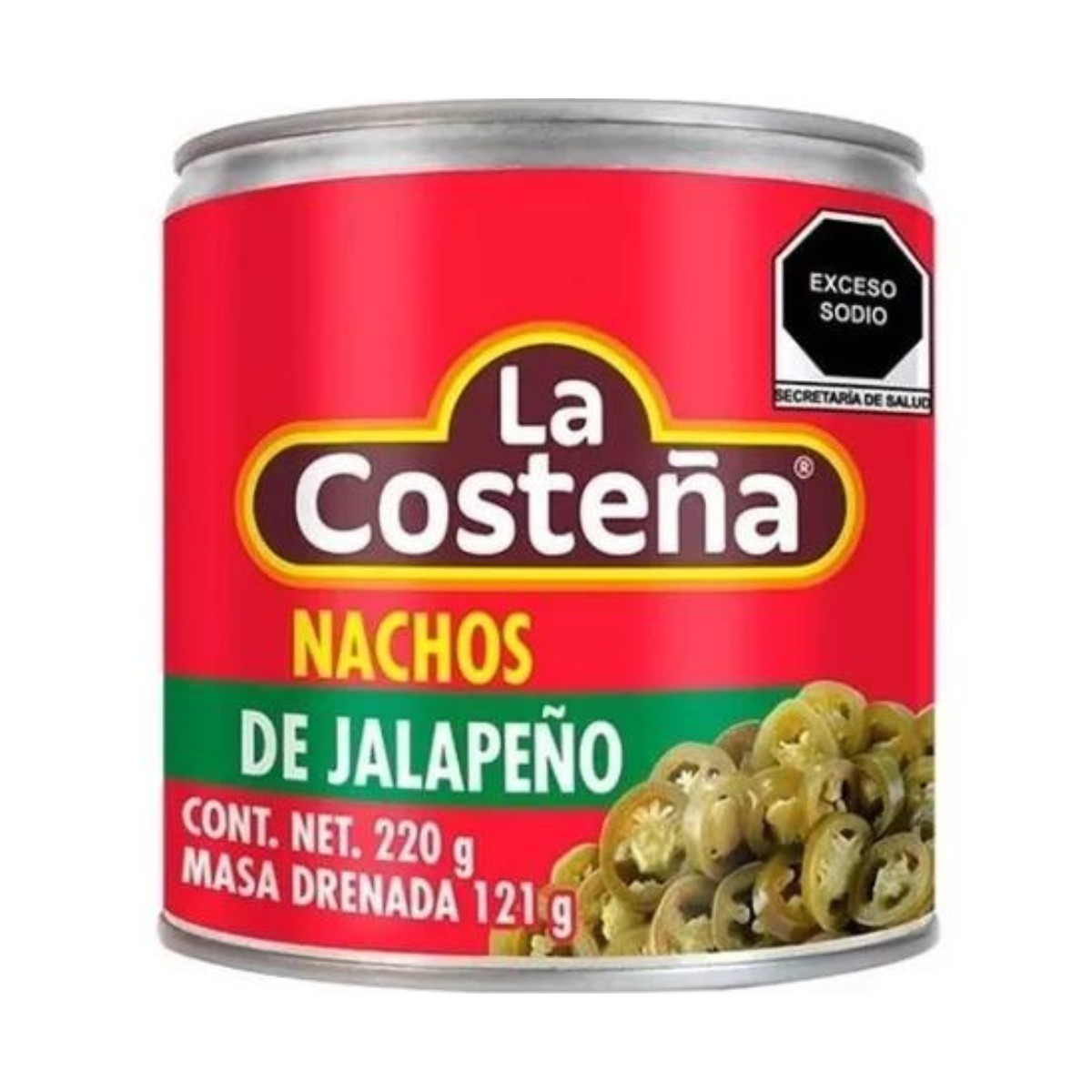 Chile la costeña nachos 220 gr