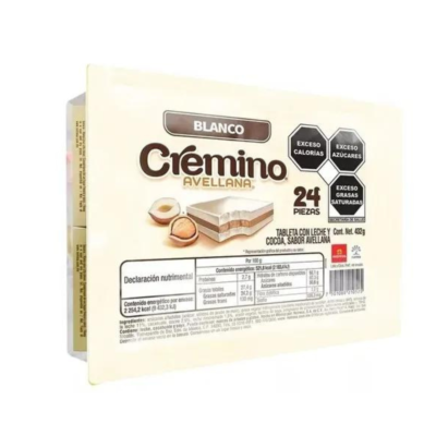 Cremino avellano blanco 24 pz