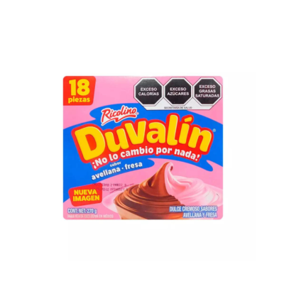 Duvalin avellana fresa c/18 pz