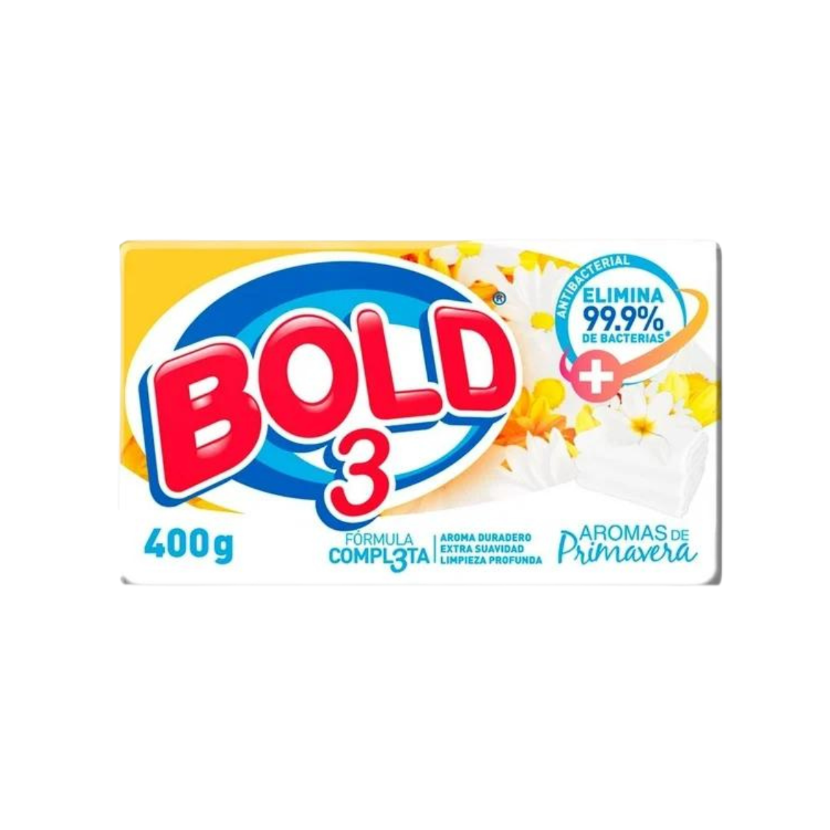 Jabón barra bold Aroma de Primavera 400 g