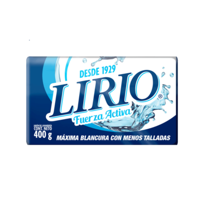 Jabón barra lirio blanco 400gr