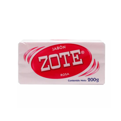 Jabón de barra zote rosa 400 gr