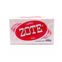 Jabón de barra zote rosa 200 gr