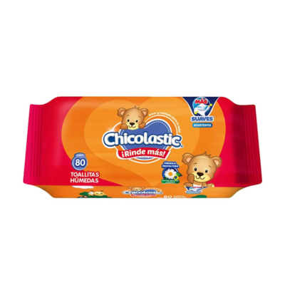 Toallas Humedas Chicolastic 80 pz